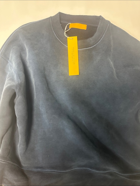 Yellow The Label Other - Men's Crewneck Sweatshirt in Washed Navy